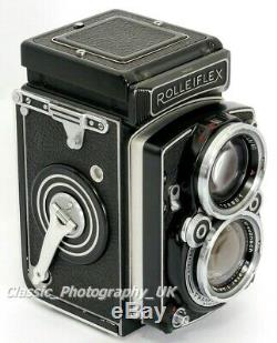 Rolleiflex 2.8D 6x6cm TLR Camera + Schneider-Kreuznach XENOTAR 12.8/80mm Lens