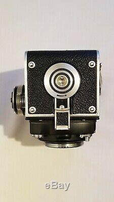 Rolleiflex 2.8E 6x6 TLR Camera With Xenotar 80mm F2.8 Lens, Film Tested