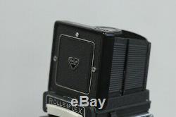 Rolleiflex 2.8F 12x24 Planar TLR Film Camera with Cap, Case & Strap