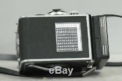 Rolleiflex 2.8F 12x24 Planar with Cap, Strap, Meter & Box TLR Film Camera
