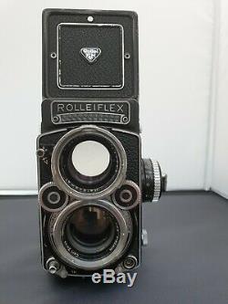Rolleiflex 2.8F Twin Lens Reflex TLR Camera Carl Zeiss Planar f=80mm f2.8 Lens