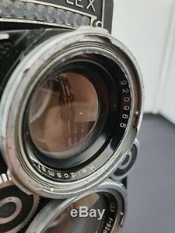 Rolleiflex 2.8F Twin Lens Reflex TLR Camera Carl Zeiss Planar f=80mm f2.8 Lens