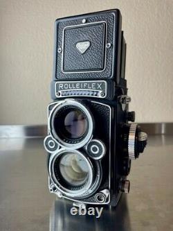 Rolleiflex 2.8F with Carl Zeiss 80mm f/2.8 Planar and leather case