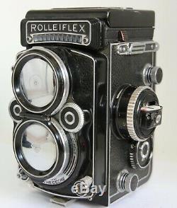Rolleiflex 2.8f Tlr Camera Checked W. Film Carl Zeiss Planar 80/2.8 80mm F2.8