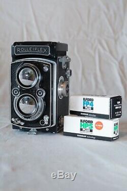Rolleiflex 3.5 A Automat TLR Type 4 MX, 2 120 Films Good Condition