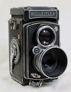 Rolleiflex 3.5A Zeiss Tessar Medium Format TLR Camera with Hood- MUST READ! (5063)