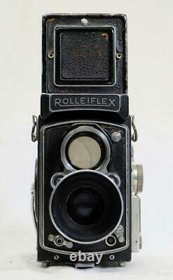 Rolleiflex 3.5A Zeiss Tessar Medium Format TLR Camera with Hood- MUST READ! (5063)