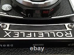 Rolleiflex 3.5E Xenotar 75mm f3.5 S/N 1850834 w Leather Case PERFECT LENS