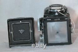 Rolleiflex 3.5F Cross Coupled Planar with Cap TLR Film Camera