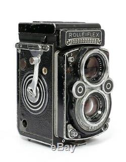 Rolleiflex 3.5F II 6X6 Medium Format TLR Film Camera with Planar 75mm F3.5 Lens