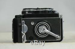 Rolleiflex 3.5F Planar Cross Coupled with Cap & Strap TLR Film Camera