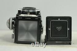 Rolleiflex 3.5F Xenotar TLR Film Camera with Cap, Case, Strap &, Meter