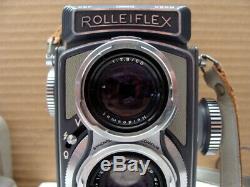 Rolleiflex 4x4 Mittelformat TLR Xenar 3.5/60mm 1a Sammlerstück TOP