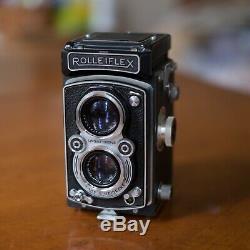 Rolleiflex Automat 3.5f Zeiss Tessar 75mm TLR Camera 120 film
