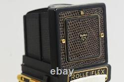 Rolleiflex Gold/Aurum 2.8F Xenotar with Cap, Strap, Display Case & Box