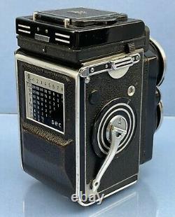Rolleiflex Rollei 55mm Distagon Zeiss Wide Tlr Camera +working Meter Nice Rare