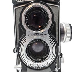 Rolleiflex T TLR 120 Medium Format Film Grey Camera & Tessar 75mm f/3.5 Lens