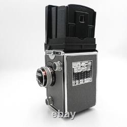 Rolleiflex T TLR 120 Medium Format Film Grey Camera & Tessar 75mm f/3.5 Lens