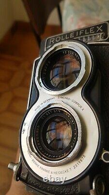 Rolleiflex T White Face Xenar 3,5/75mm