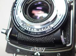 Rolleiflex T model 3 + Tessar 75 mm F3.5 + Rolleiflex hard case