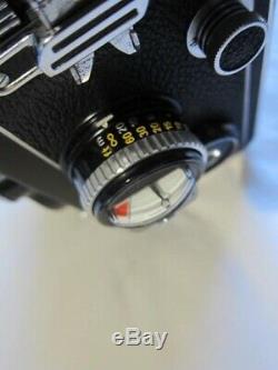 Rolleiflex TLR 75mm f/3.5F Planar White Face. Rare