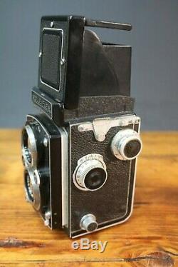 Rolleiflex TLR Camera Zeiss 2,8 Opton Tessar 3,5/75 mm Vintage 1950s 1283042