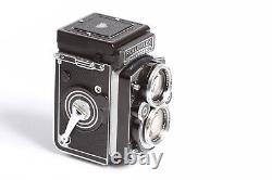Rolleiflex White Face 6x6 2.8F TLR Germany with Carl Zeiss Planar 2.8/80 Lens