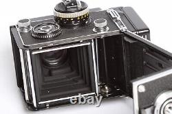 Rolleiflex White Face 6x6 2.8F TLR Germany with Carl Zeiss Planar 2.8/80 Lens
