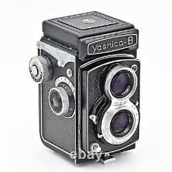 SUPER RARE Yashica B Twin Lens Reflex TLR 120 6x6 Film Camera TOP MINT