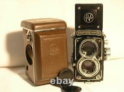 Sawyer's Mark IV 4x4 127 Film TLR Camera With Topcor F2.8 Lens