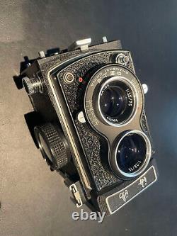 Seagull 4A 6x6 TLR 120 Film Camera, 75mm f3.5 Lens, 6cm x 6cm Black, Hai Ou