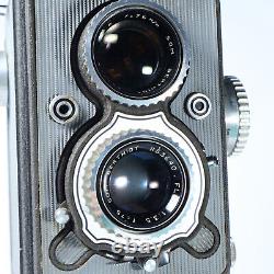 Semflex Twin Lens Reflex Roll Film Camera from 1960s, Berthiot Lens, Rare, Clean