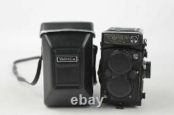 Serviced oct 21 YASHICA MAT 124G TLR Medium Format Camera with Case, Cap