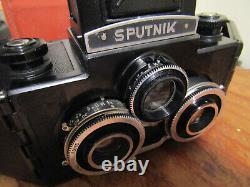 Sputnik Stereoscopic 3D Camera Made in the U. S. S. R. Vintage 1962-64