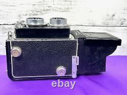 Super Rare Exc+3 with Case Zenobiaflex I TLR 6x6 Film camera With Hood From JAPAN