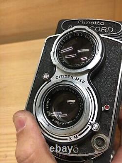 Super Rare Exc+5 Minolta Autocord RA 6x6 TLR Film Camera Rokkor 75mm F/3.5