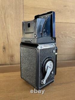 Super Rare Near Mint Tokyo Kogaku Primoflex Automat TLR Camera Topcor 75mm