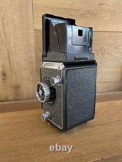 Super Rare Near Mint Tokyo Kogaku Primoflex Automat TLR Camera Topcor 75mm