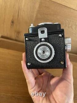 Super Rare Near Mint Tokyo Kogaku Primoflex Automat TLR Camera Topcor 75mm