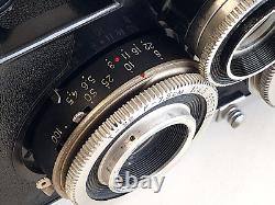 TESTED! Sputnik LOMO T-22 4.5/7.5cm, Medium format 6x6 TLR Film Stereo Camera