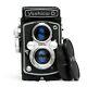 TESTED Yashica D TLR Camera Japan Yashikor 3.5/80 Rolleiflex with Strap 124G 635