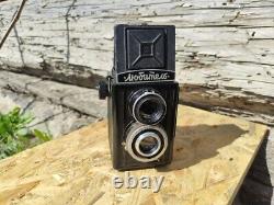 TLR Film Camera Lubitel Lens with75mm f4.5 6x6 cm Lomography USSR LOMO SERVICED