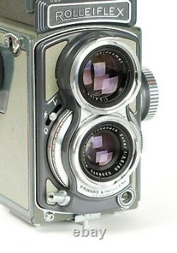 TLR Rolleiflex Grey Baby 4x4 Schnieder Xenar 3.5/60mm Boxed with Case No. 2002997
