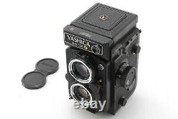 TOP MINT Meter Works? Yashica Mat 124G TLR Camera with Case, Hood from JAPAN B79
