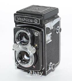 TOP MINT with Case? Yashica D Yashica-D TLR 120 80mm f3.5 yashikor Japan send #295