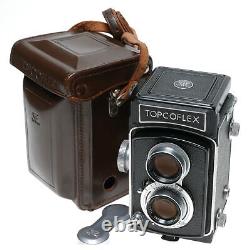 Tokyo Kogaku Topcoflex 6x6 TLR 120 Roll Film Camera 13.5 f=7.5cm