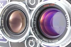 Top MINT Hood Rolleiflex 2.8 GX Expression 6x6 TLR Film Camera 80mm Lens JAPAN