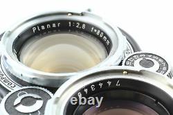 Top MINT Rolleiflex 2.8D TLR Planar 80mm F/2.8 Lens From JAPAN