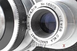 Top MINT Toyoca Flex 35 Horizontal 35mm TLR Film Camera Body From JAPAN