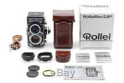 UNUSED in BOX WHITE FACE Xenotar ROLLEIFLEX 2.8F 80mm f2.8 6x6 From Japan 1446
